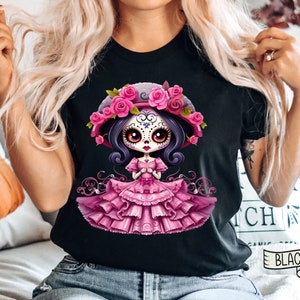 Pink Sugar Turban Skull Breast Cancer Awareness Gifts T-Shirt Pink Sugar Turban Skull Breast Cancer Awareness Gifts T-Shirt