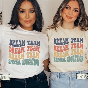Groovy Special Education Dream Team Shirt, Sped Crew, Special Education Teacher Shirt, Special Education Shirt, Sped Squad,Special Ed Team