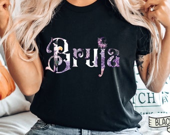 Bruja Shirt, Spanish Halloween Costume Tee