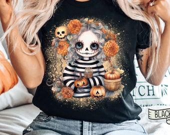 Dia De Los Muertos Shirt,Halloween Costume 2023,Sugar Skull Day of the Dead T-Shirt, Dia de las madres, Halloween Shirt,Sugar Skull Day 2023