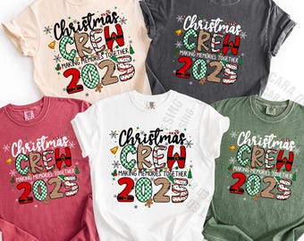 Christmas Crew Shirt,Family Christmas Shirt,Family Christmas Shirts,Christmas T Shirt,Toddler Christmas Shirt, Holiday Shirt, Matching shirt