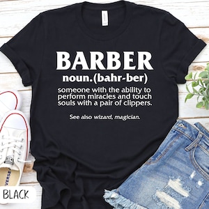 Best Barber Definition Ever Funny T-Shirt Barbershop Best Barber Definition Ever Funny T-Shirt Barbershop