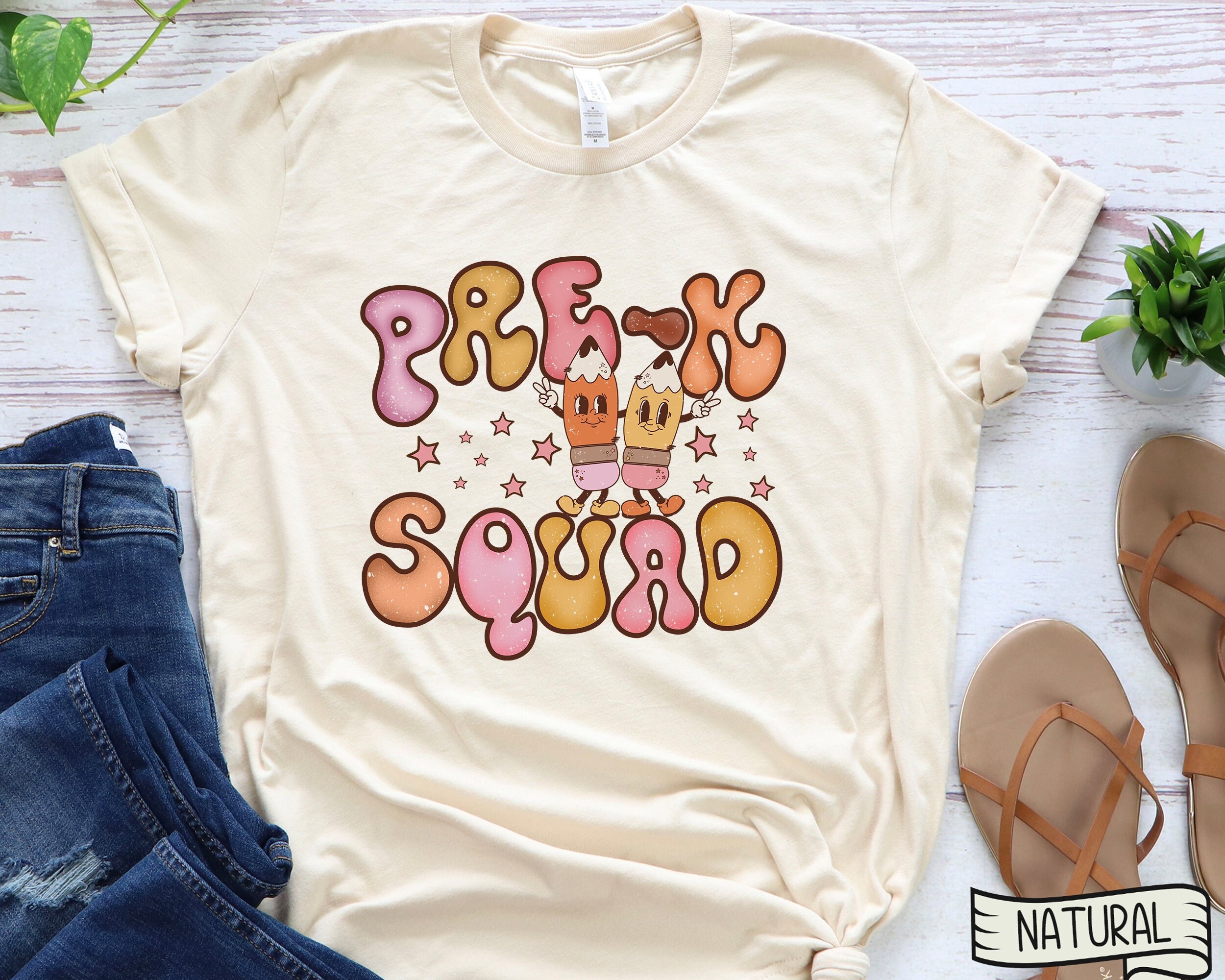 Pre-K Squad Shirt, Pre-K Teacher Shirt, Pre Kinder Shirt, Pre Kinder Teacher Shirt, Kindergarten Shirt, Pre-k squad, Preschool Teacher Shirt