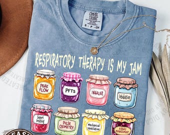 Respiratory Therapy Jam Shirt, RT RRT Pulmonary Rehab Gift