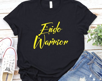 Endo Warrior Shirt, Endometriosis Awareness, Unisex Bella Canvas Tee