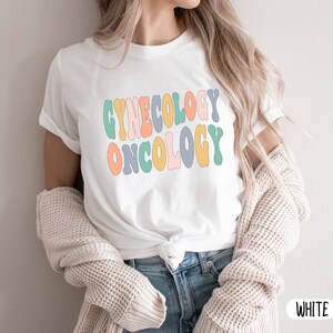 Retro Gynecology Oncology Nurse T-shirt - Etsy