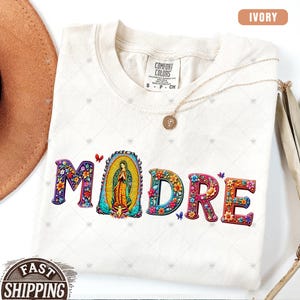 Madre Shirt, Mother&#39;s Day Shirt, Mom Shirt for Dia De Las Madres, Spanish Shirt, Regalo para Madre, Mexican Shirt, Madre Gift for Latina Mom