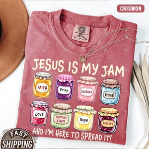 Jesus Is My Jam and Im here to spread it tees