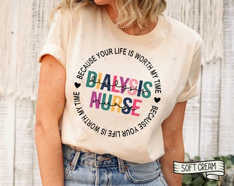 Dialysis Nurse Unisex T-Shirt, RN Gift