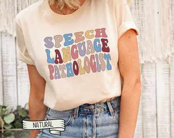 Speech Language Pathologist Shirt, Retro SLP Gift