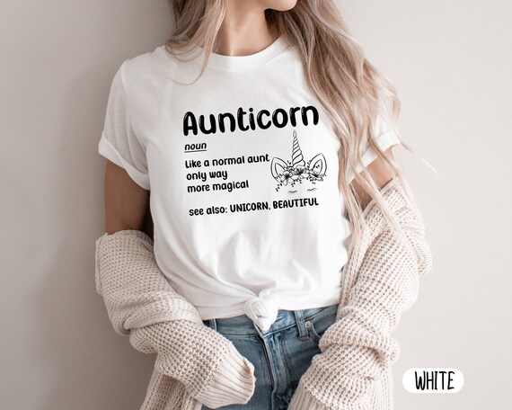 Aunticorn Like A Normal Aunt Only More Awesome Tshirt Aunticorn Like A Normal Aunt Only More Awesome Tshirt