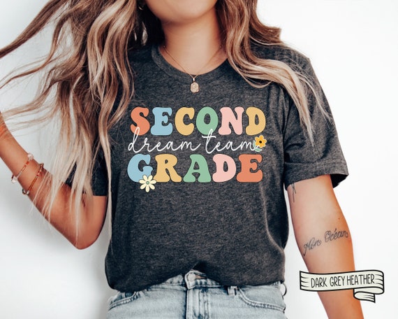 Team Second Grade T-Shirt 2nd Grade Back To School Gift Team Second Grade T-Shirt 2nd Grade Back To School Gift