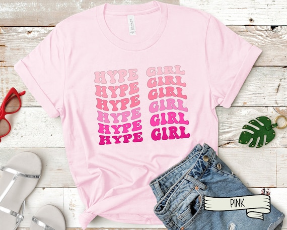 Hype Girl T-shirt,Workout T-Shirt, Funny Gym Shirt, Unisex Workout Tee Cardio Workout HIIT Shirt Bootcamp Tee Burpee Hype Girl lets go girls