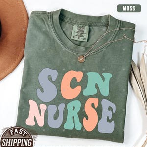 Comfort Colors® Special Care Nursery Shirt, Special Care Nursery Nurse Tee, Baby Nurse Shirt,Nursery Nurse T-Shirt,SCN Nurse Shirt, Neonatal