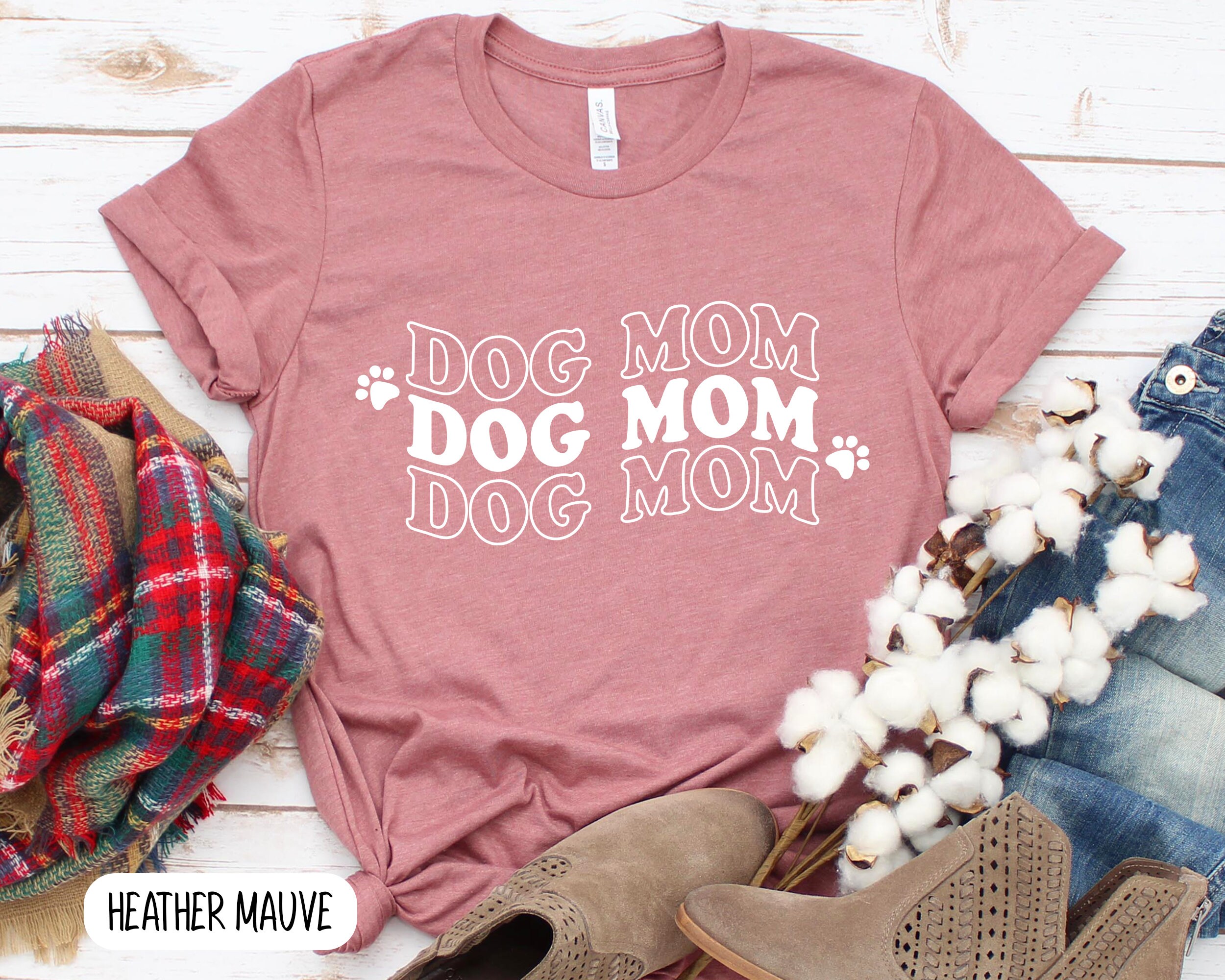 Happy Mother Day Shirt, Mother's Day T Shirt, Dog Mom Shirt, Dog Mom G -  Gerbera Story