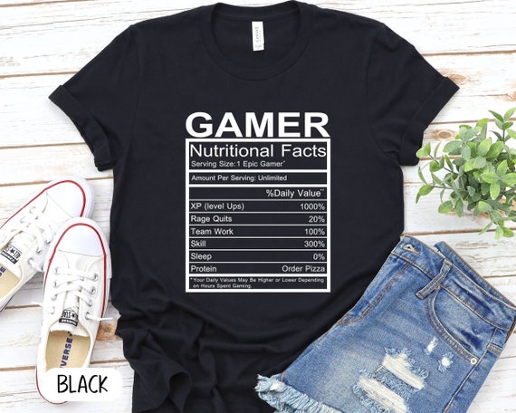 Gamer Facts T-Shirt Gamer Facts T-Shirt