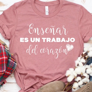 Maestra Spanish Tshirt, Latina Maestra, Mexican Spanish Tshirt, Latin Teacher shirt, Teacher gifts, Bilingual Immersion Teacher Gift, Latina