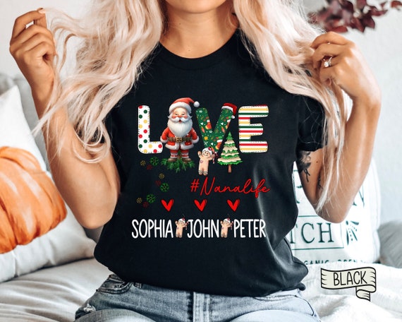 this grandma loves christmas shirt