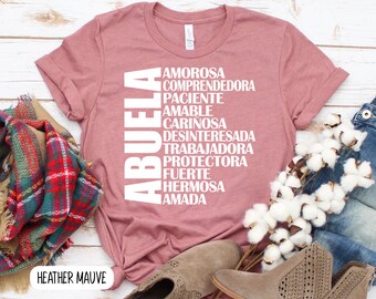 Abuelita Definition T-Shirt, Grandma Gift