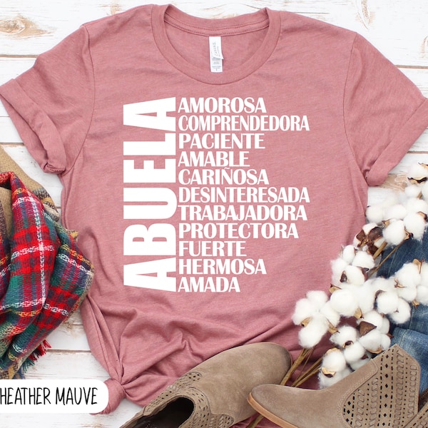 Camiseta con la definición de Abuelita, regalo para la abuela