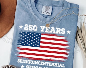 USA 250th Anniversary Shirt, Comfort Colors® Retro 1776–2026 Tee, Independence Day Patriotic Gift