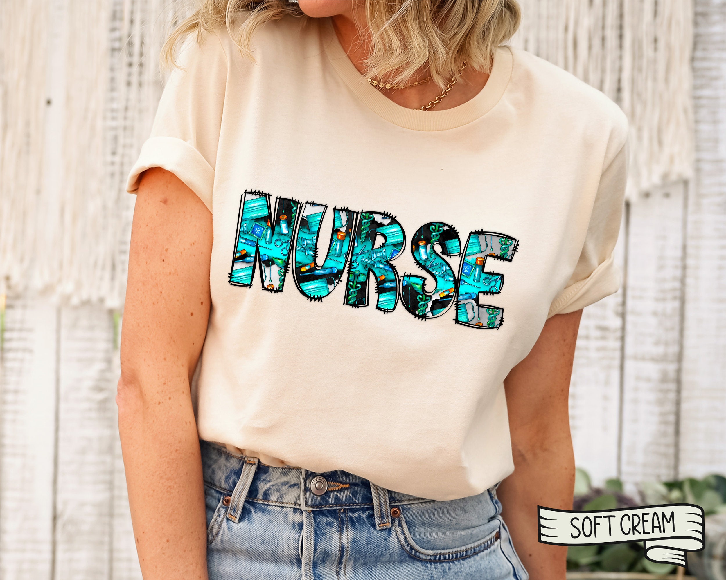 Nurse Life Shirt, BLUE Nurse Shirt, Nurse Gift, Gift for