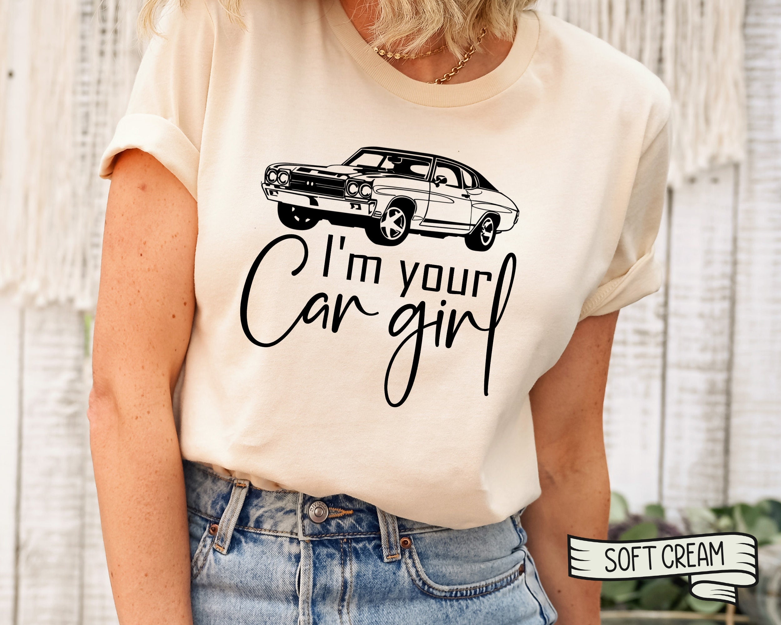 Car Girl Shirts Etsy