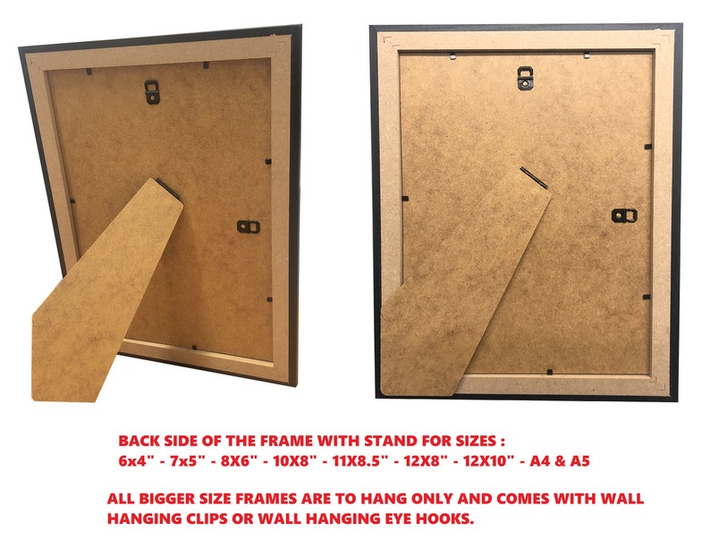 A1 A2 A3 A4 A5 Picture Frames Photo Frames Poster Frames Black Etsy UK