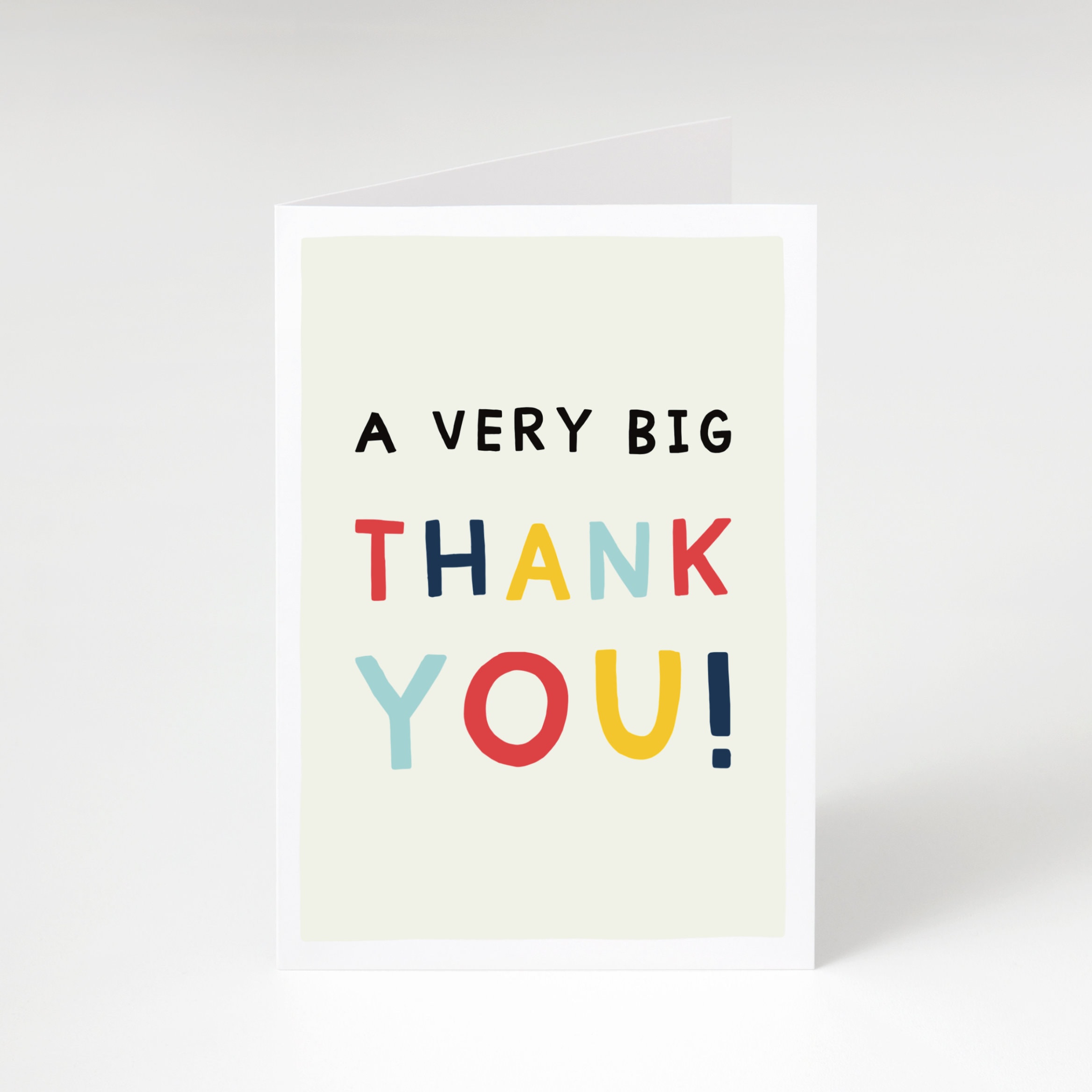 Big Dot of Happiness A Very Big Thank You - Gratitude Giant Greeting Card -  Big Shaped Jumborific Card - 16.5 x 22 inches