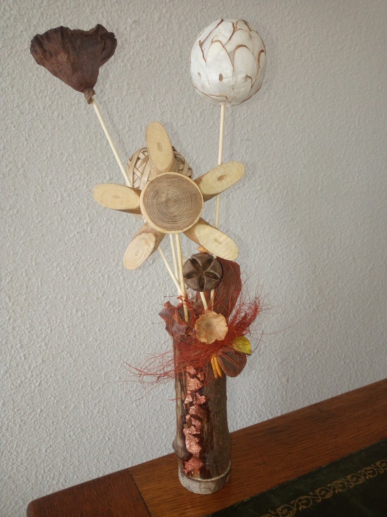 wooden bouquet image 1