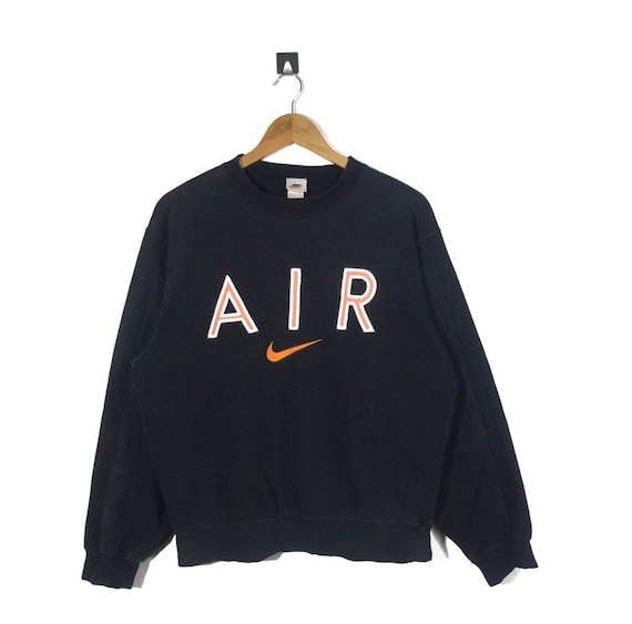 Vintage Distressed faded Nike air sweatshirt M sz