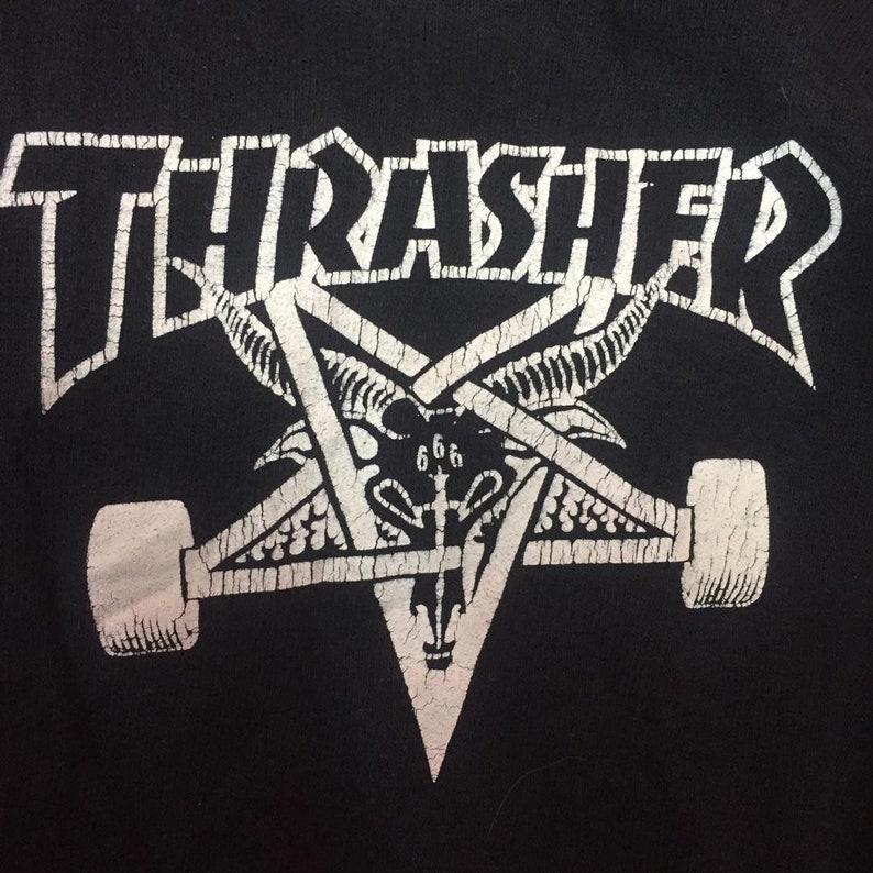 Thrasher magazine skate destroy tee long sleeve saiz L