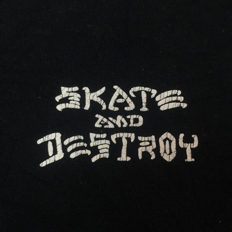 Thrasher magazine skate destroy tee long sleeve saiz L