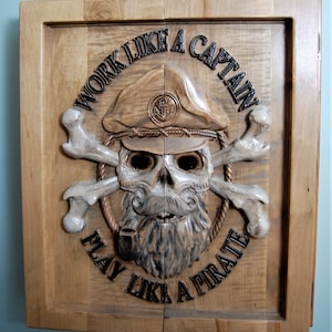 Party Pirate Dart Board Cabinet