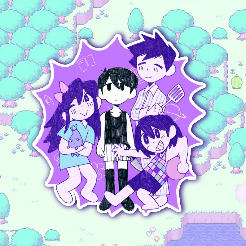 Omori 'Release Energy!' Holo Sticker! 