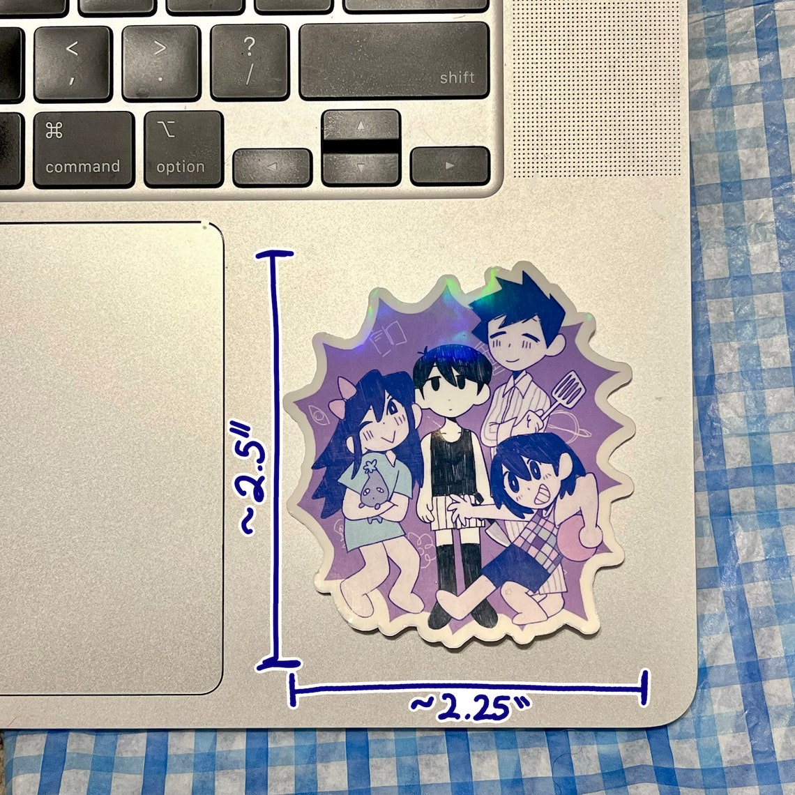 Omori release Energy Holo Sticker Etsy