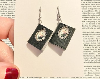 Book Earrings, Bookworm, Book Gifts, Teacher Gifts, Book Lover Gifts