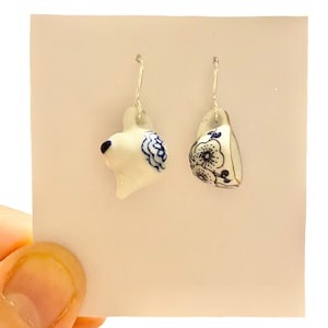 Cute Ceramic Teacup Earrings, Mismatched Earrings, Afternoon Tea, Tea Lover Gift, Funny Earrings, Funny Secret Santa Gift For Her