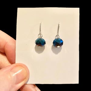 JeweBella Orecchini Acciaio Chirurgico Donna Set Orecchini Argento/Oro Piccoli Anallergici Donna Piercing Orecchio Argento Zirconia Opale Pietra Di Luna - Foto 7