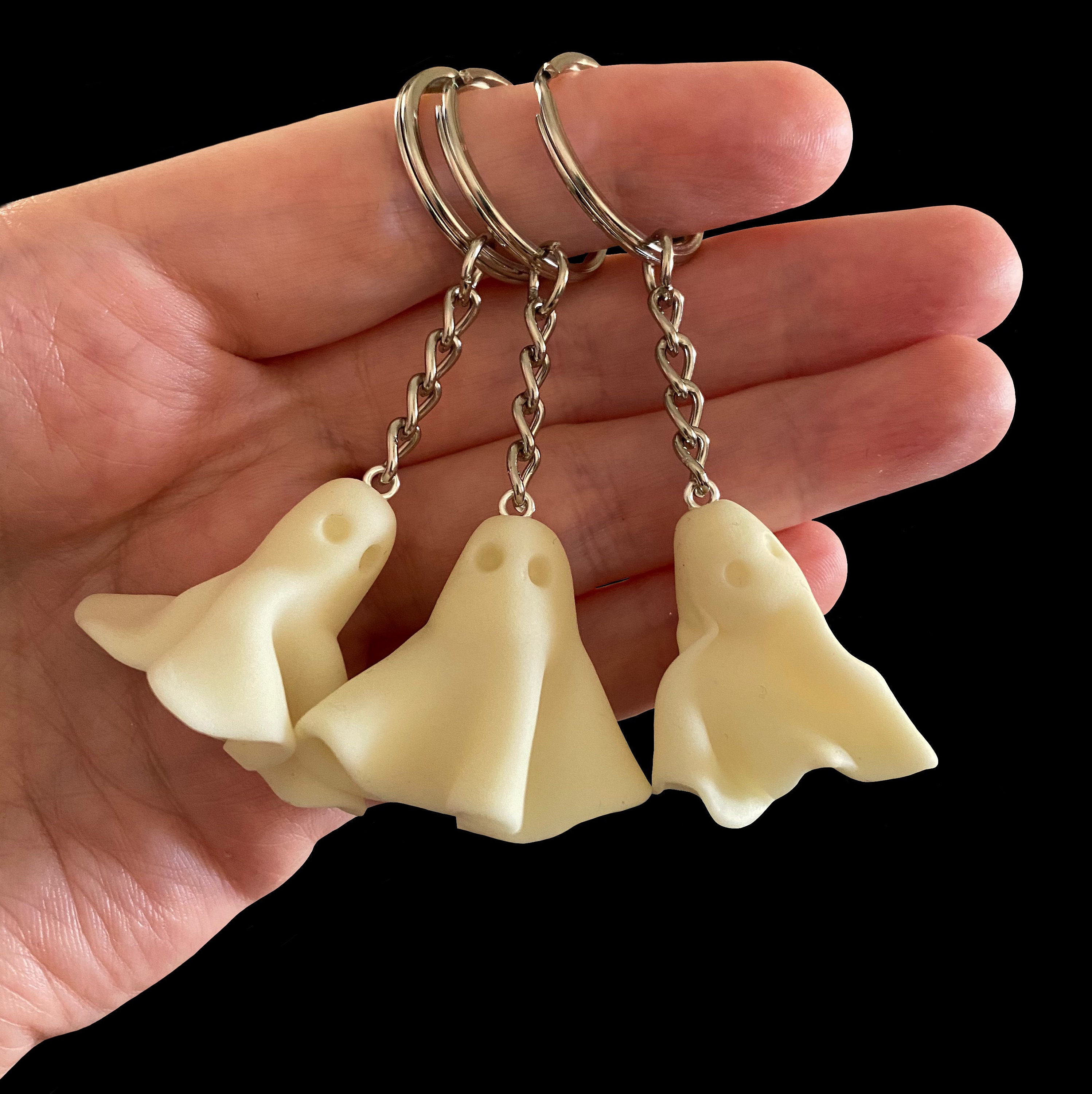 Glow in the dark Ghost Keychain Boyfriend Keychain Funny Etsy