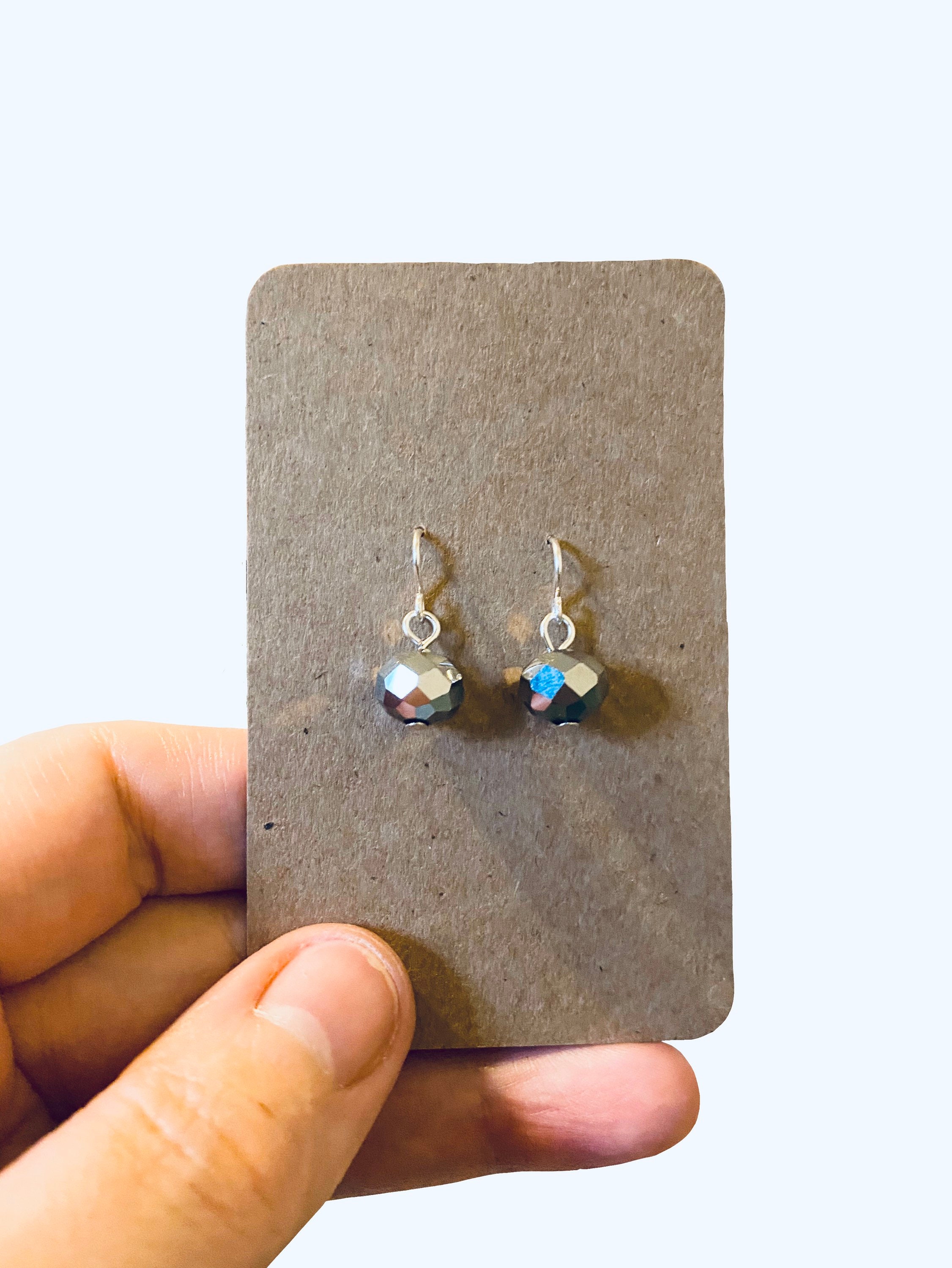 Orecchini a Disco Minuscoli in Argento 925 - Stile Elegante e Raffinato