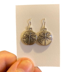Dragonfly Earrings, Insect Earrings, Bug Earrings, Insect Charm Earrings, Funny Gift For Women, Cool Earrings, Unusual Earrings