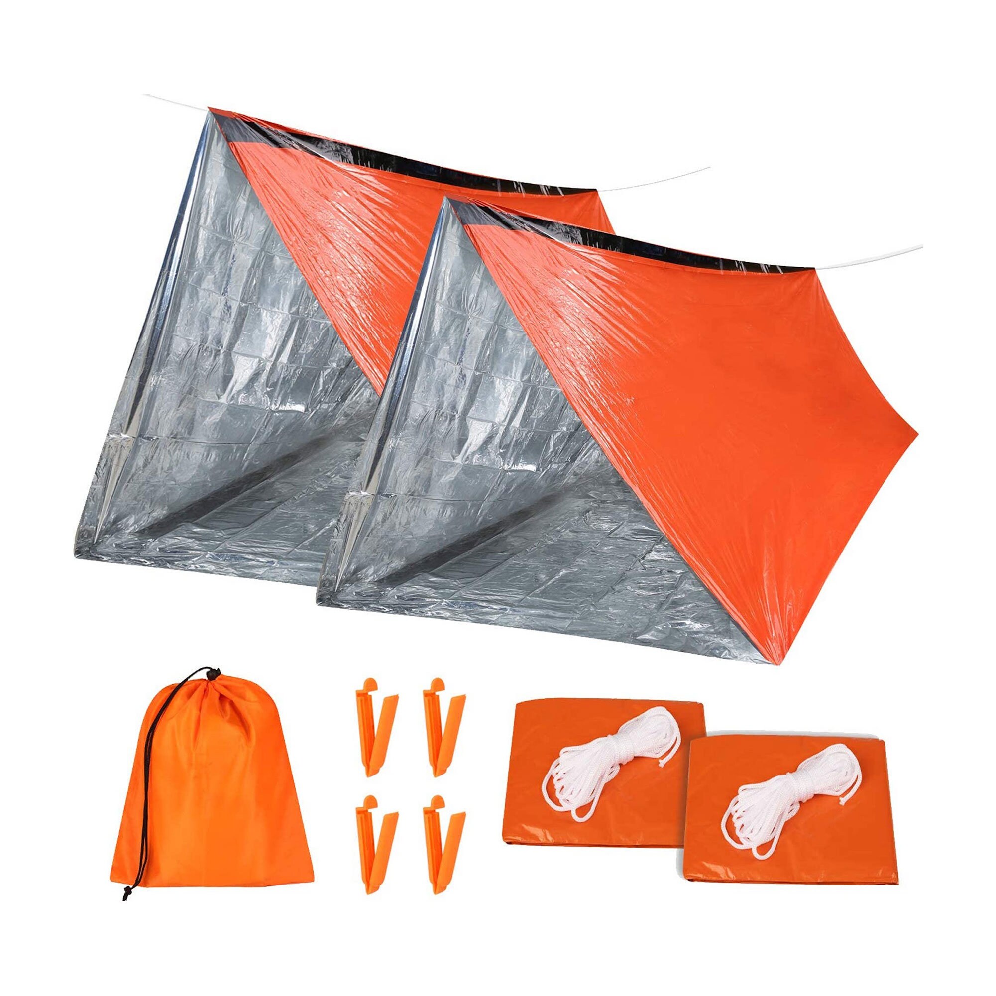 Emergency Tube Tent Survival Hiking Camping Shelter Outdoor Portable Waterproof Emergency Tube Tent Survival Hiking Camping Shelter Outdoor Portable Waterproof