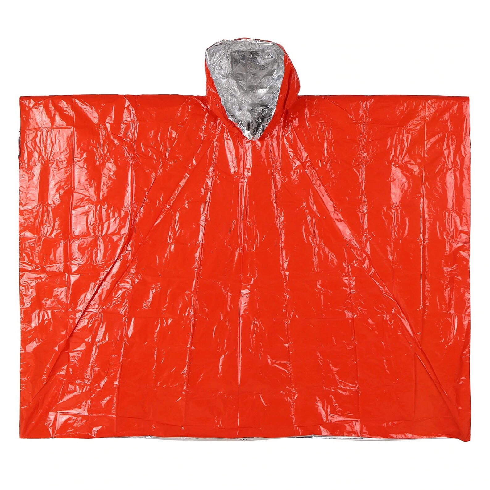 Emergency Rain Poncho & Mylar Space Blanket Thermal Survival Etsy