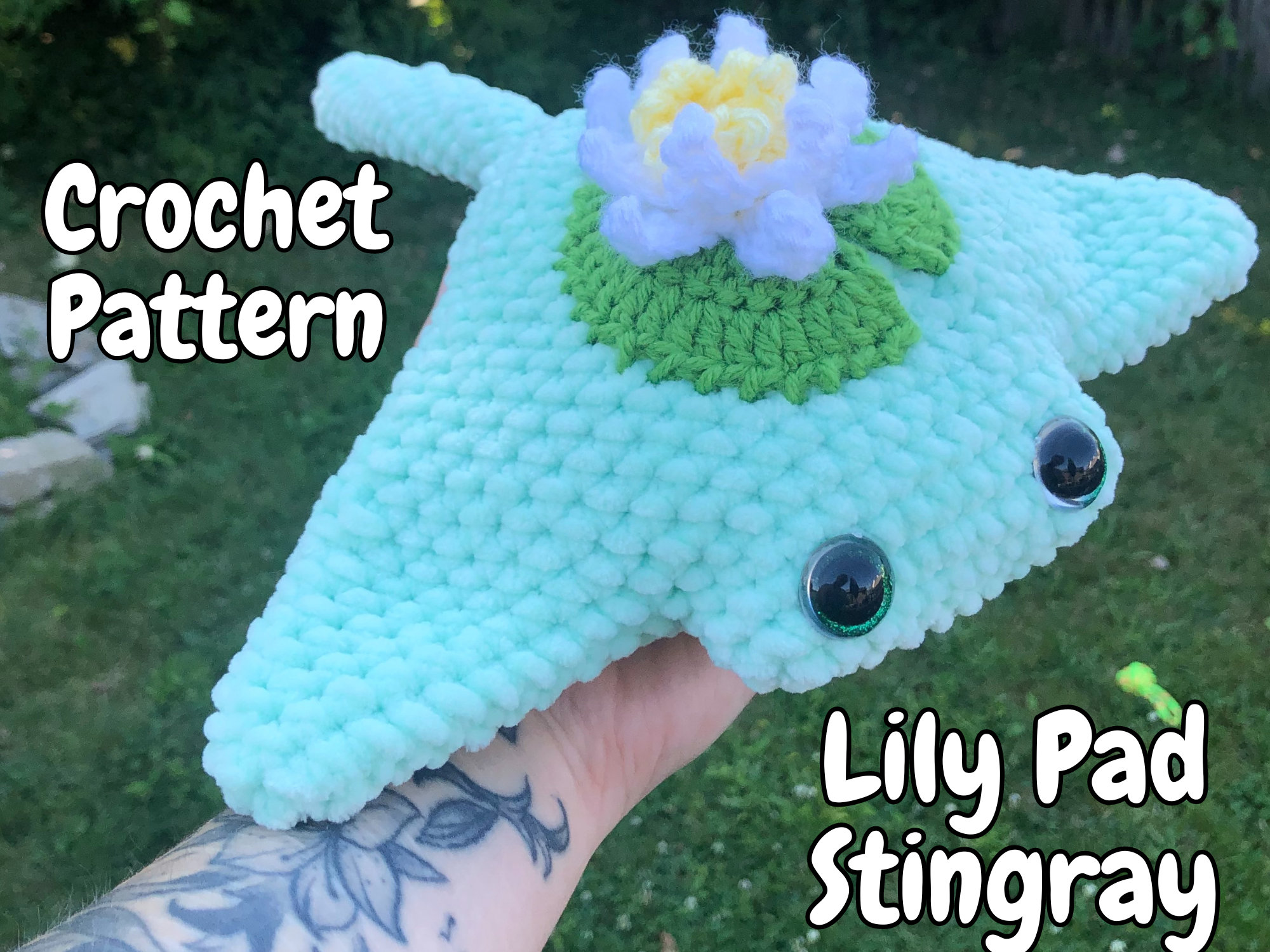 Lily Pad Stingray Crochet Pattern