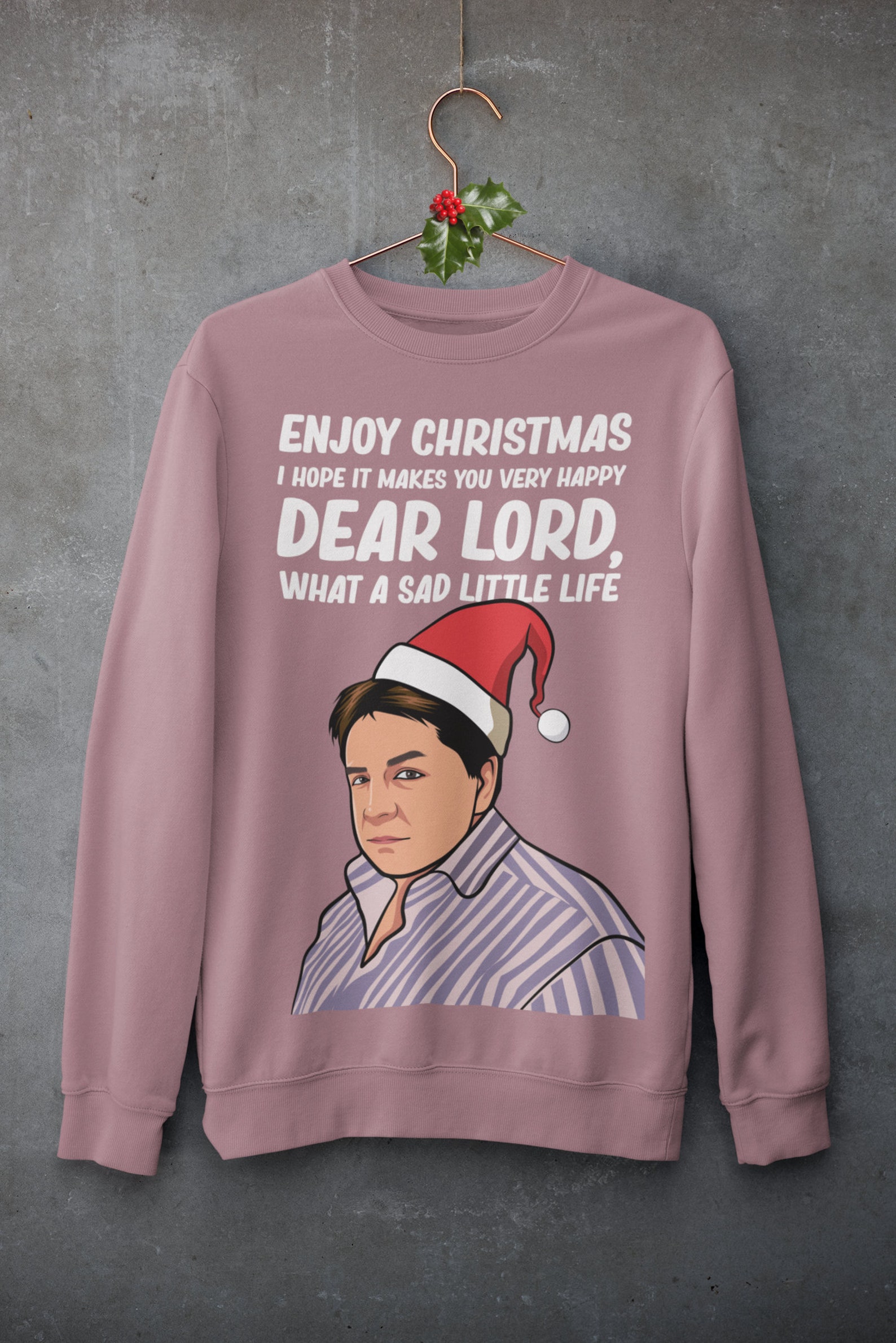 Funny Christmas Jumper Come Dine With Me Jumper What A Sad Etsy