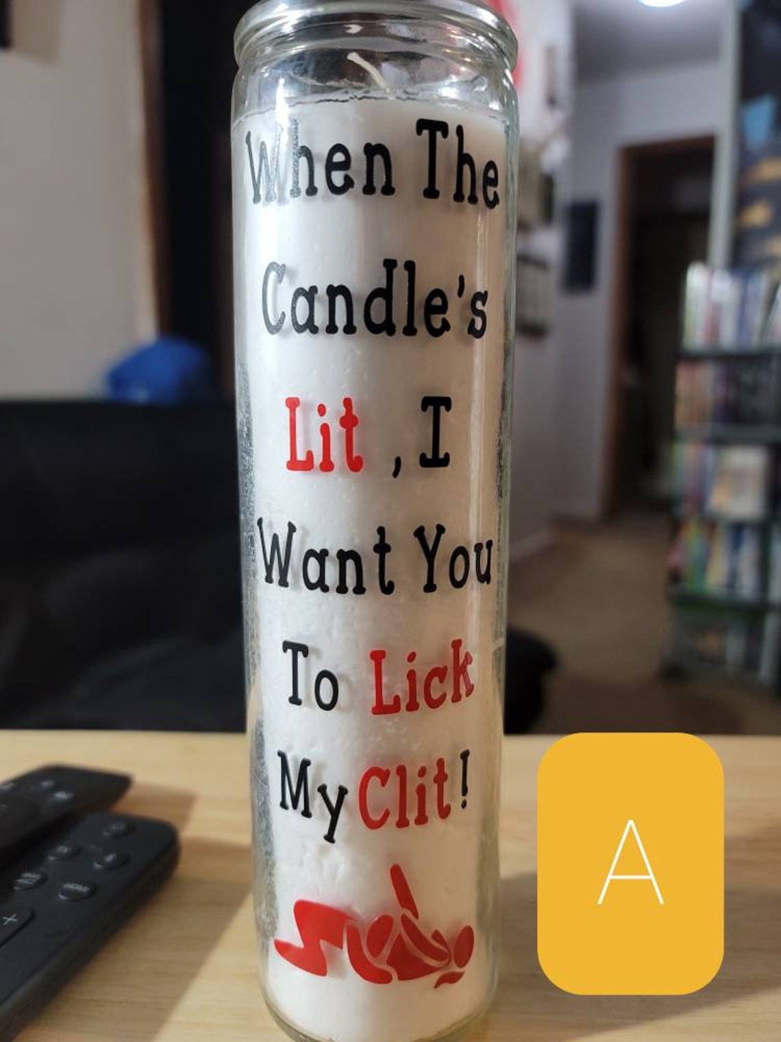 Naughty Candles Etsy