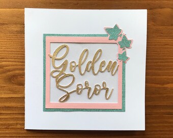 Golden Soror Card