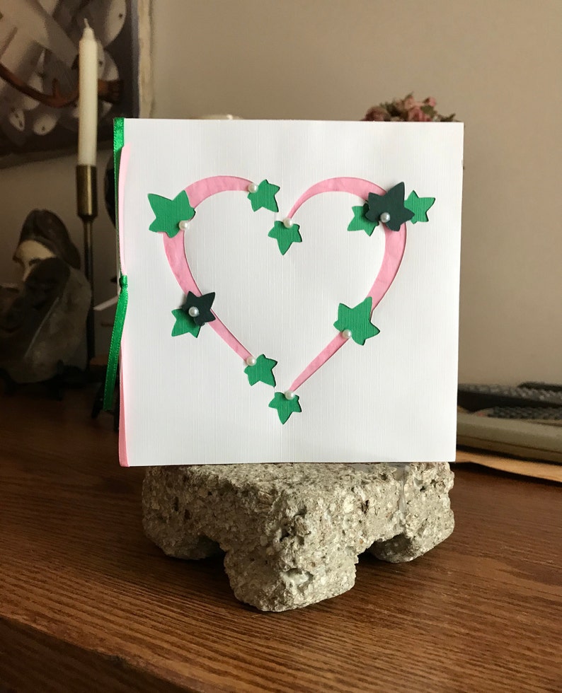 Ivy Heart Greeting Card