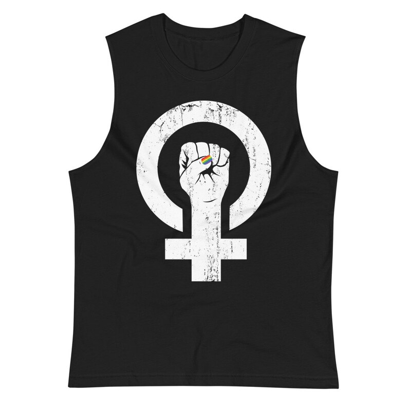 Pride Tank Top Proud Feminist Tank LGBTQ Tank Gay Women - Etsy